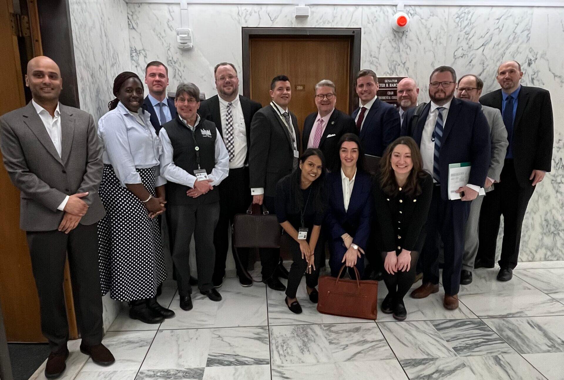 Institute staff advocate to protect prescription drug affordability program in Albany