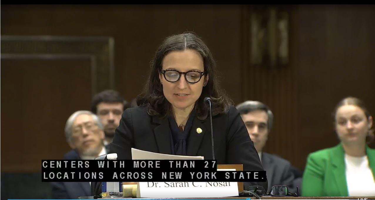 Dr. Sarah Nosal testifies at U.S. Senate Special Committee on Aging